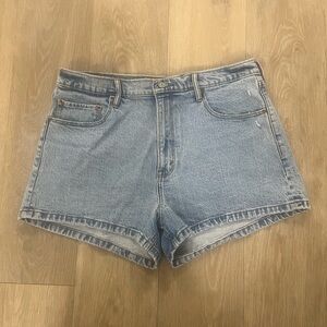 Abercrombie & Fitch Light Blue Jean Shorts size 32/14